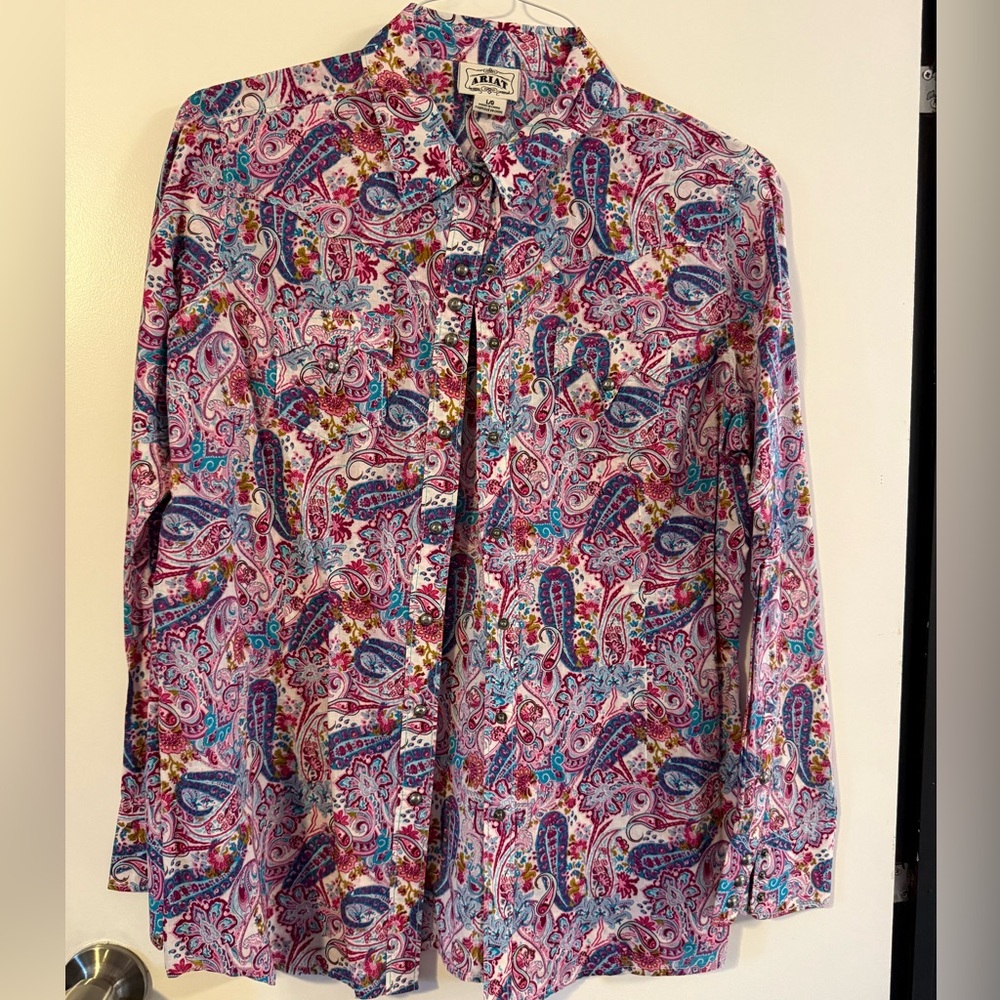 Ariat Multicolor Paisley Shirt